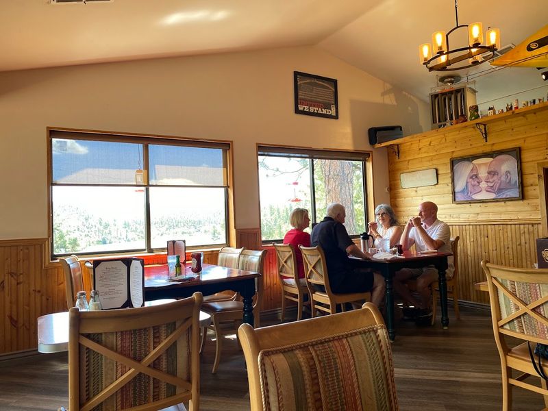 Hummingbirds Are Part Of The Dining Experience