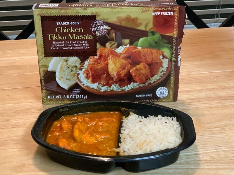 Trader Joe's Chicken Tikka Masala: Microwave Magic