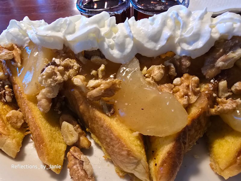 Apple Walnut French Toast, Morning Treat