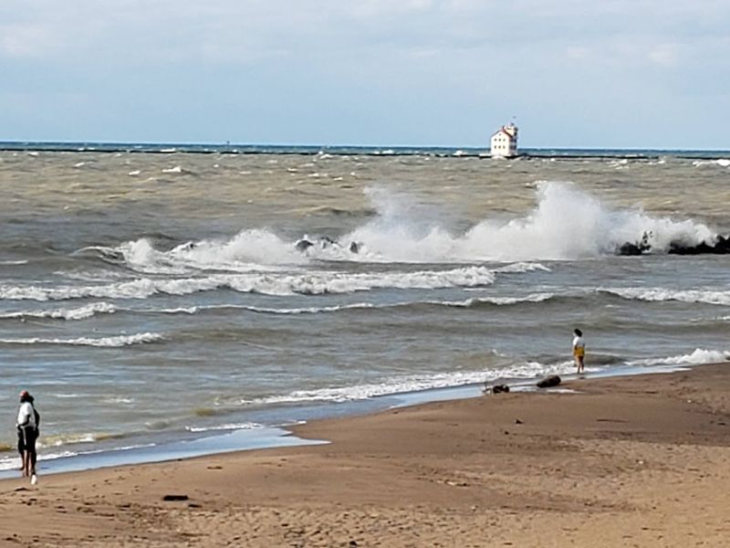 Lakeview Park Beach, Lorain, OH