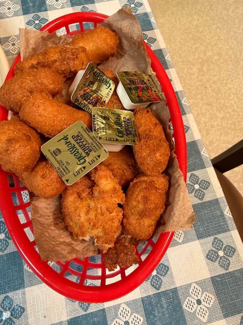 Hush Puppies And Grits Served Before Your Meal Even Starts