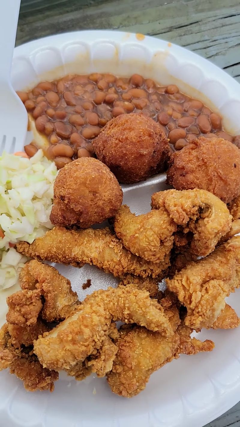 Hush Puppies, Slaw, And Sides Worth The Extra Napkins