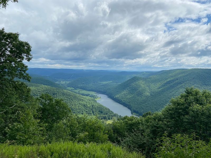 Kettle Creek Vista, Kettle Creek State Park, Clinton County, Pennsylvania