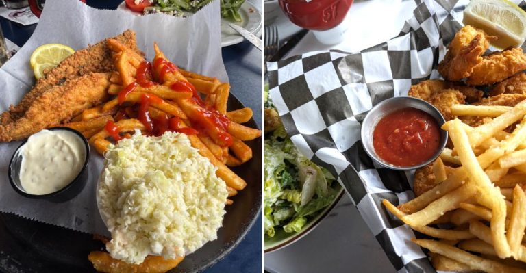 I Drove Through North Carolina To Sample 13 Fish-And-Chips Joints (6 Had Breezy, Sand-Dune Views)