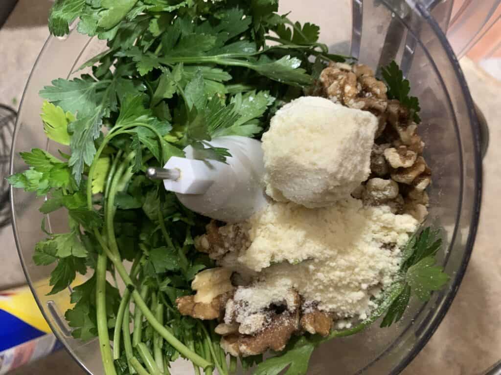 Parsley Walnut Pesto Ever After in the Woods