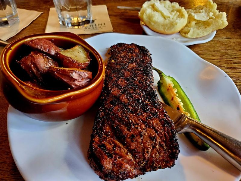 The Mesquite Kissed Ribeye Arrival