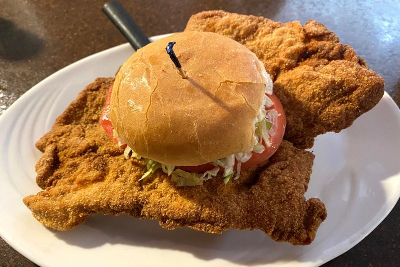 Indiana: Pork Tenderloin Sandwich