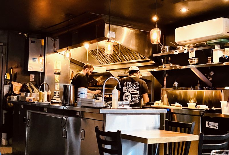 Intimate Open Kitchen Atmosphere