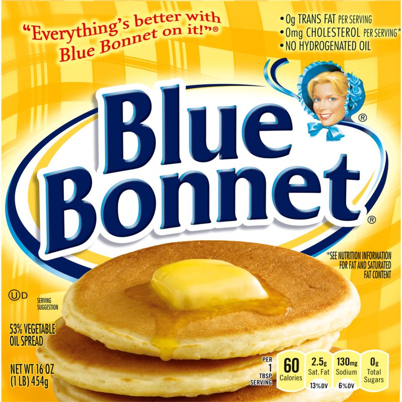 Blue Bonnet: Margarine Masquerading as Butter