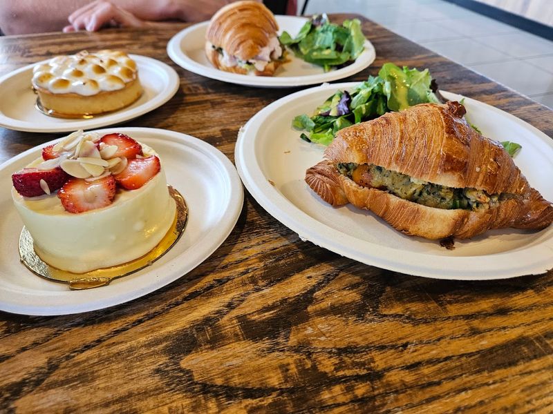 A Menu Packed With Authentic French Pastries And Savory Options