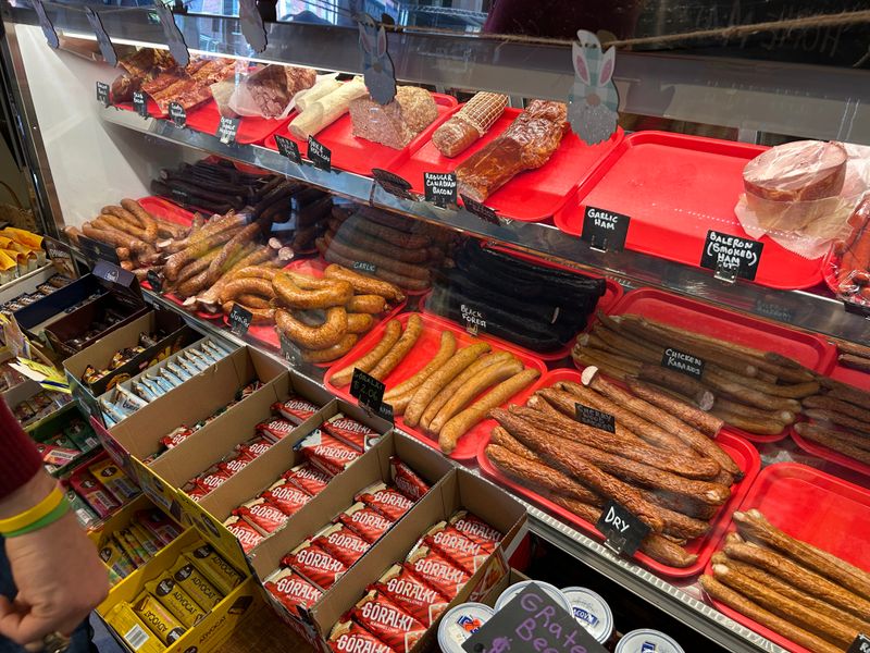 Deli Counter with Fresh Meats and Cheeses