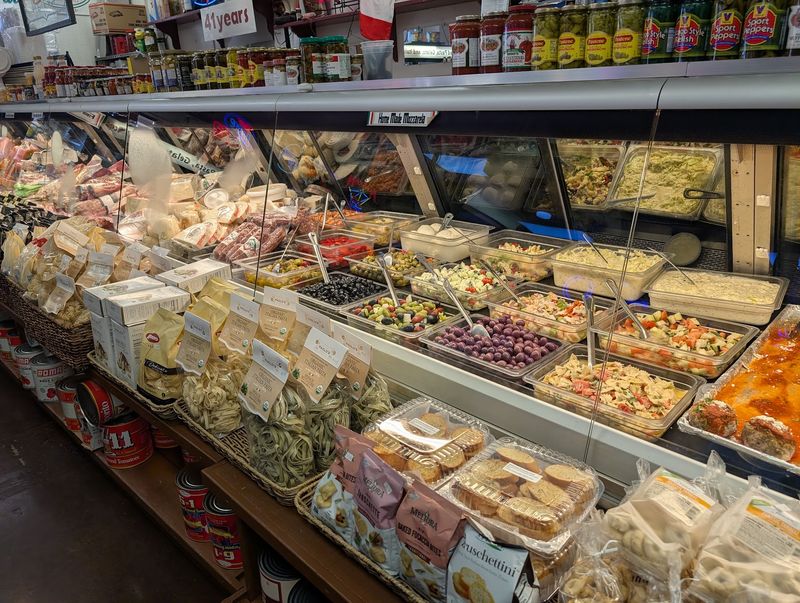 Imported Italian Treasures Line The Shelves