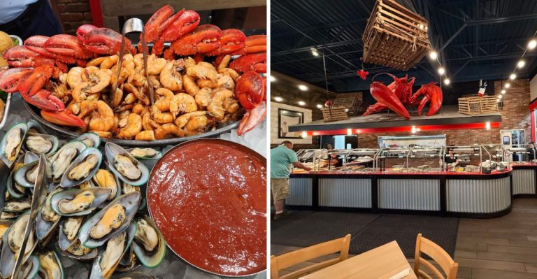 In Florida, This All-You-Can-Eat Buffet Is Famous For Towering Seafood Platters