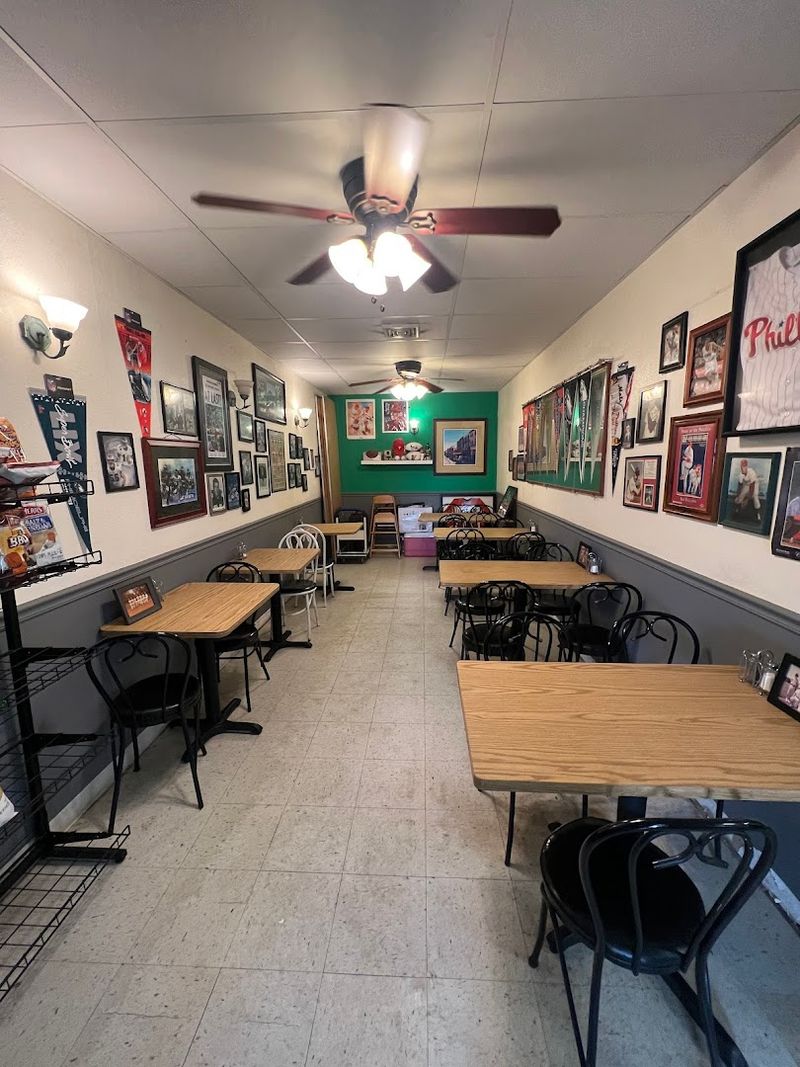 Indoor And Outdoor Seating For A Low-Key Lunch Vibe