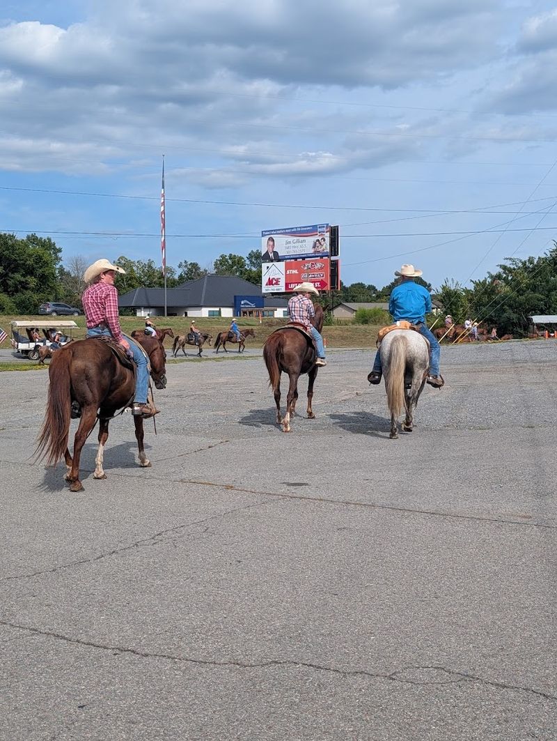Inside A Campsite Filled With Cowboy Spirit
