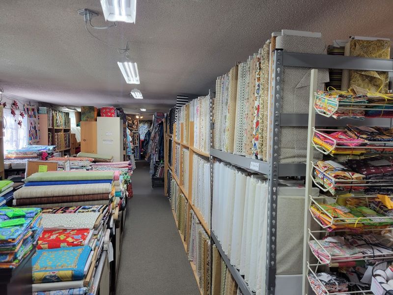 Inside A Cozy Fabric-Lover's Stop