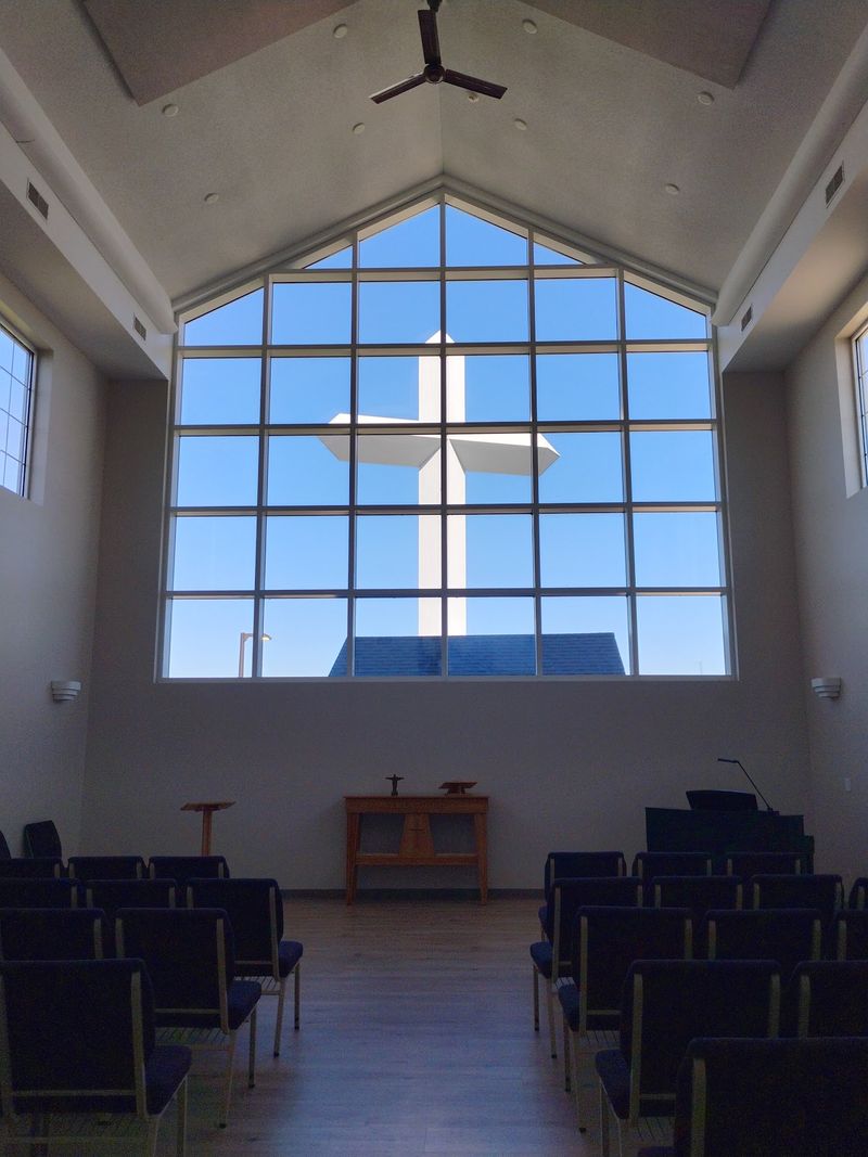 Inside The Welcome Center And Chapel