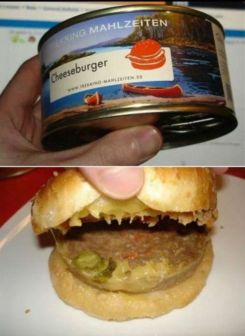 Canned Cheeseburgers