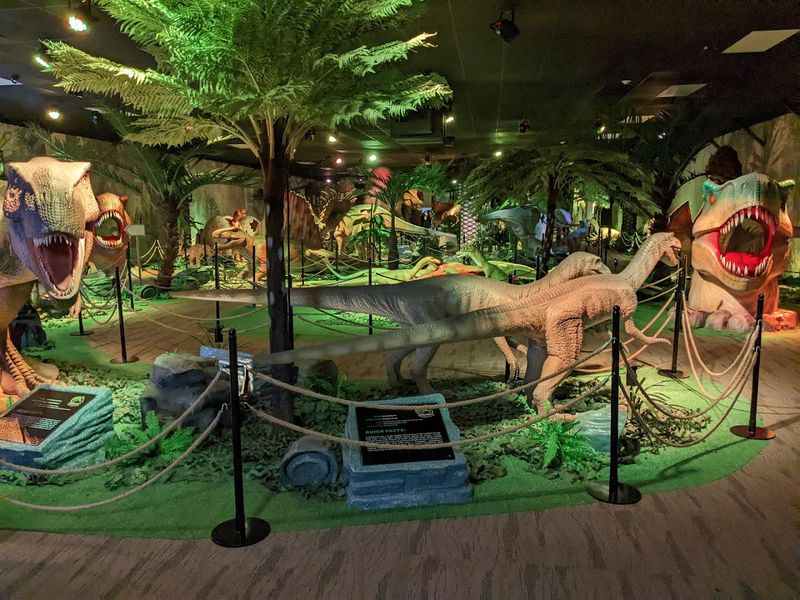 Dinosaur-Themed Mini Golf Course