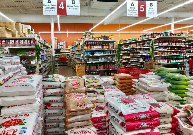 International Pantry Aisles That Go On Forever