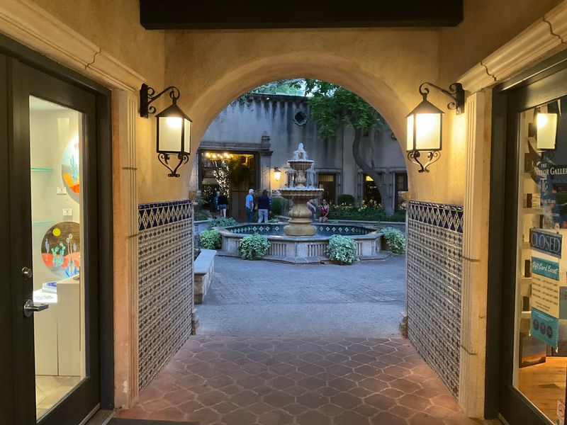 Ironwork, Carved Doors, And Arches Hauled In From Mexico