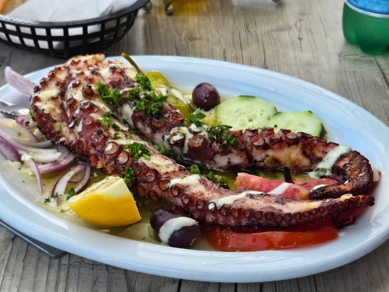 The Grilled Octopus Is Considered One Of The Best In The Area