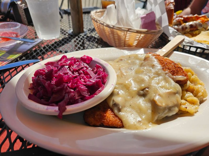 The Jaeger Schnitzel Is The Star Of The Menu