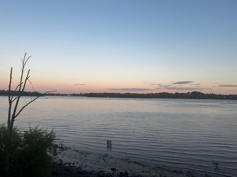 It Sits Right On The Delaware River Shore
