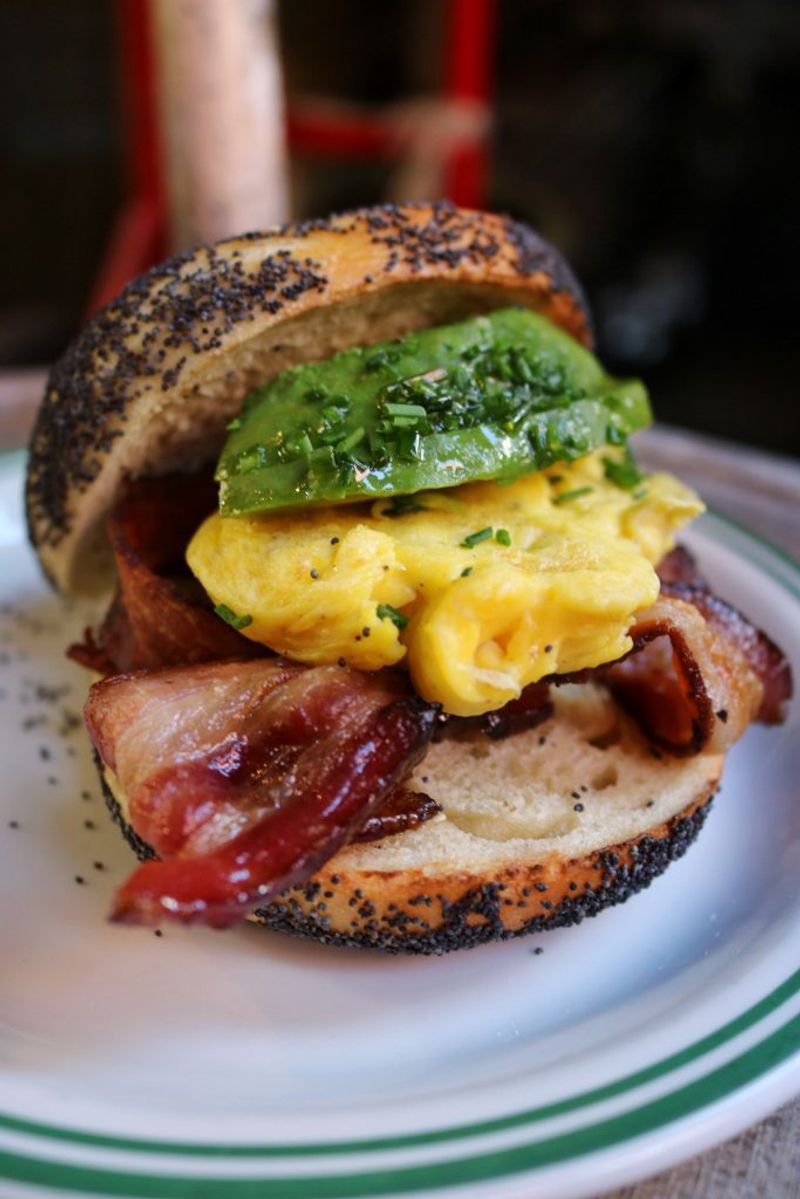 BEC (Bacon Egg Cheese) From Sadelle's: Breakfast Sandwich Royalty