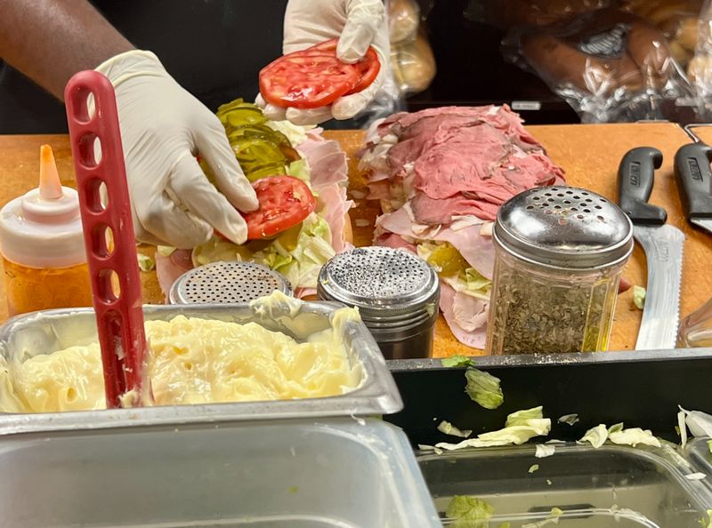 Fresh Ingredients Sliced To Order Every Single Time