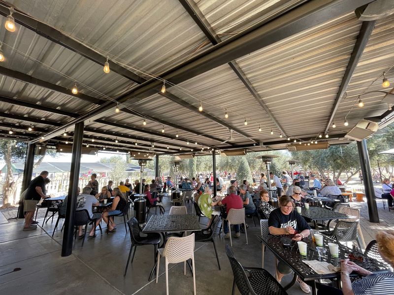 Italian-Inspired Eats Under the Olive Trees