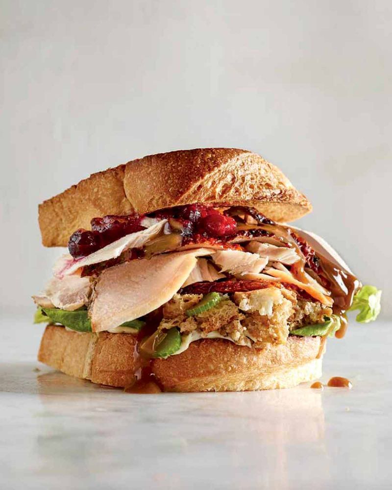 Turkey Cranberry On Multigrain: Thanksgiving's Greatest Leftover
