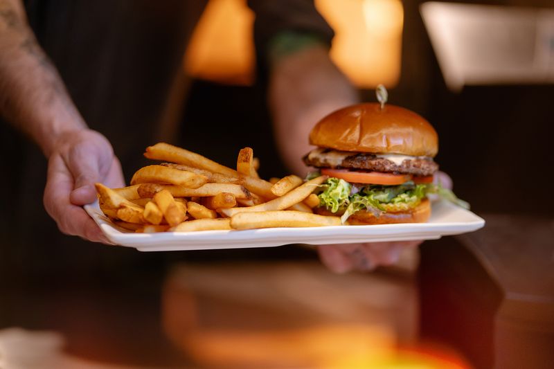 Wendy's Olympia Salmon Burger
