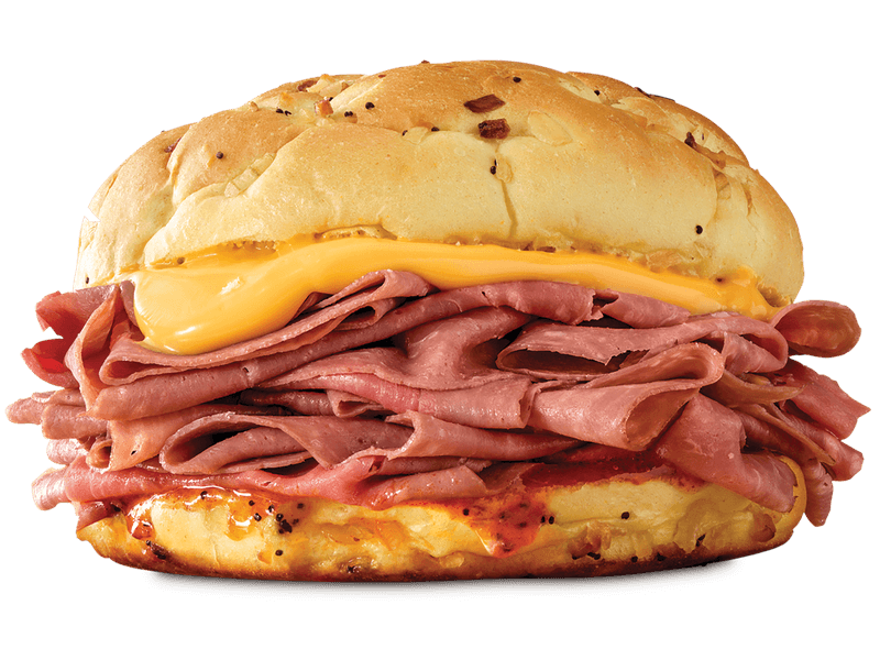 Arby's Junior Deluxe Sandwich