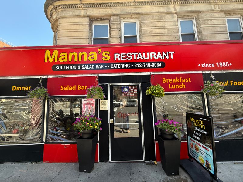 Manna’s Soul Food & Salad Bar, New York
