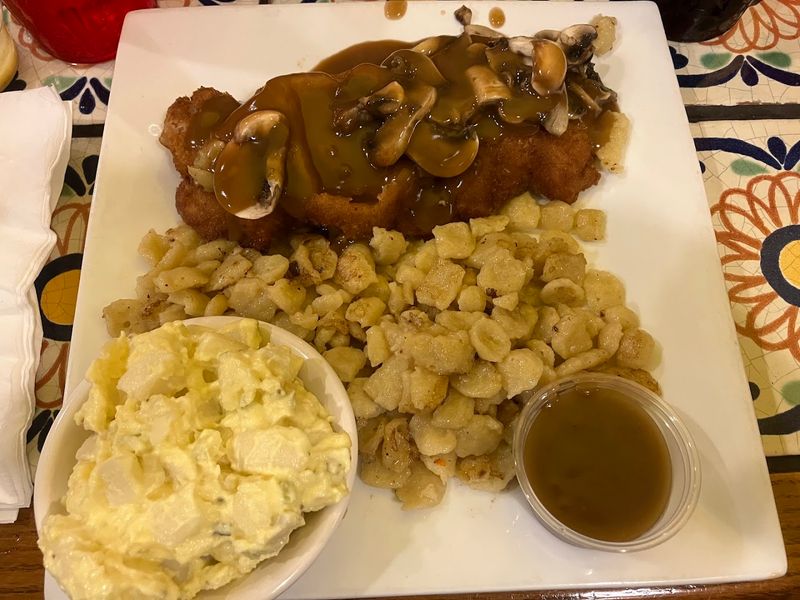Jager Schnitzel With Spatzel Is A Menu Highlight Worth Ordering
