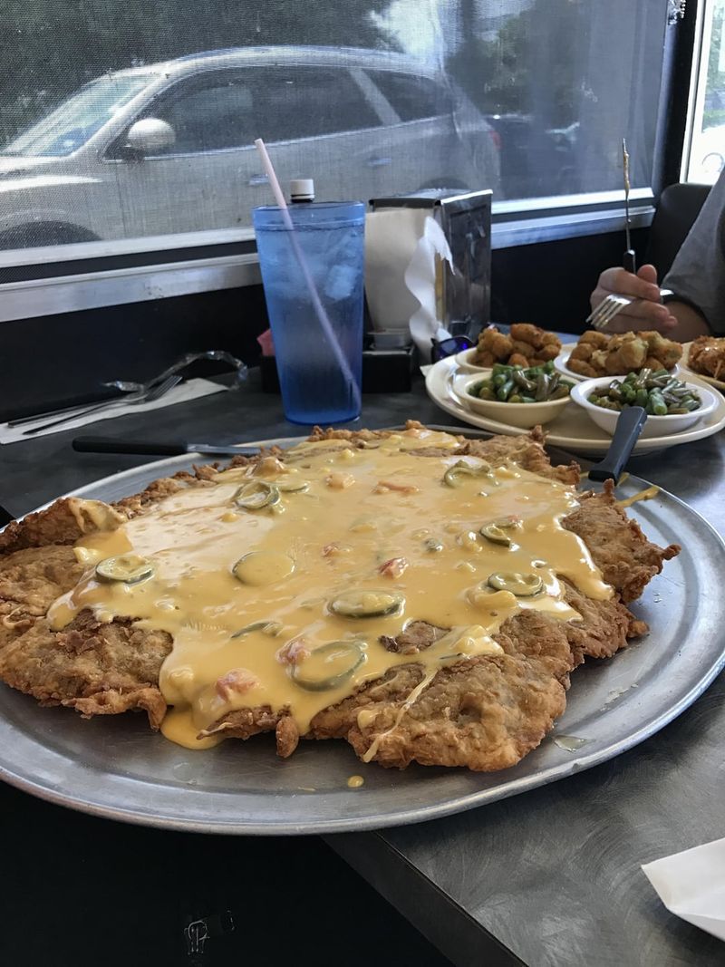 Chicken-Fried Steak with Queso