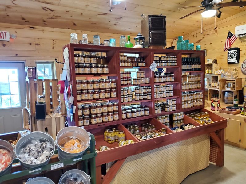 Jams, And Treasures In The Farm Store