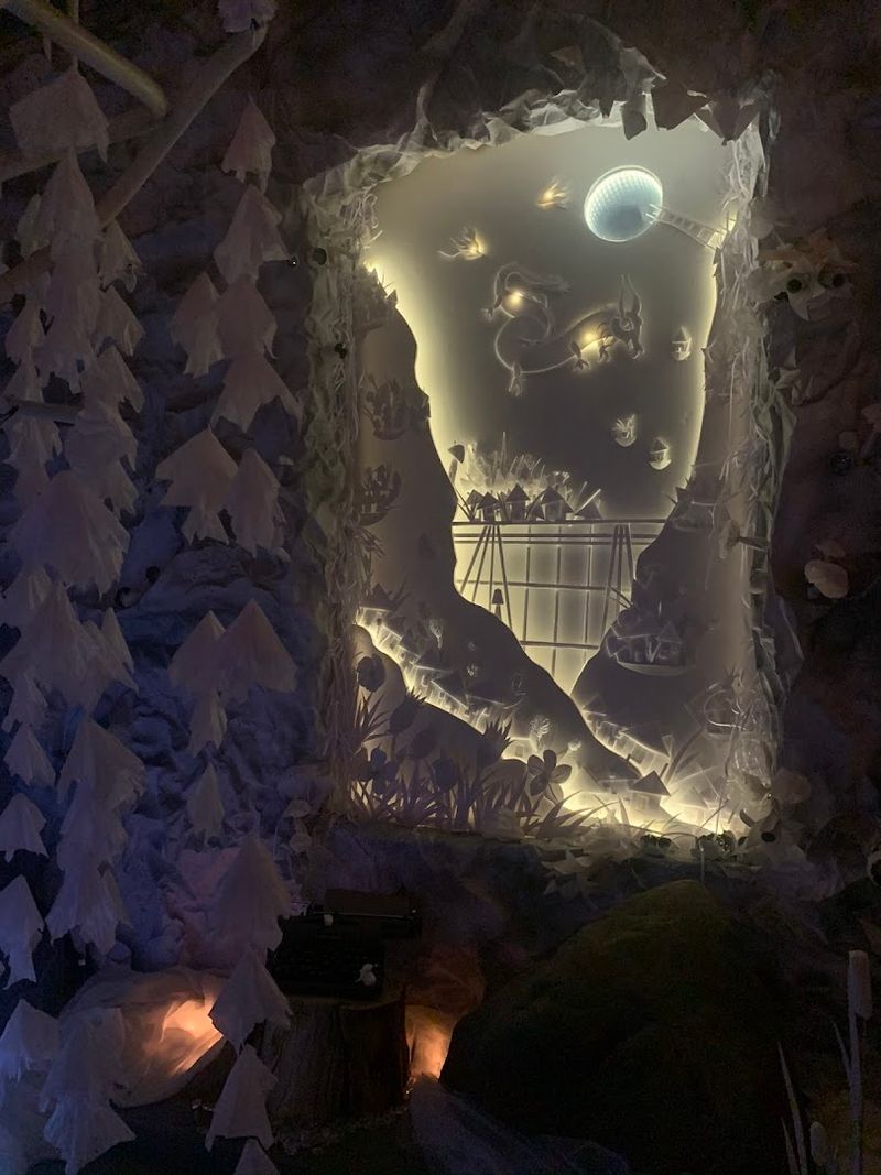 Japanese Folklore Brought Fully to Life in Each Room