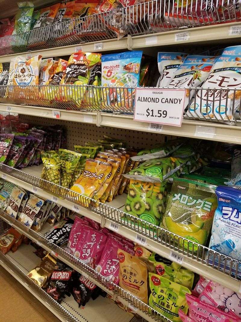 Japanese Snacks Make The Labels Part Of The Discovery