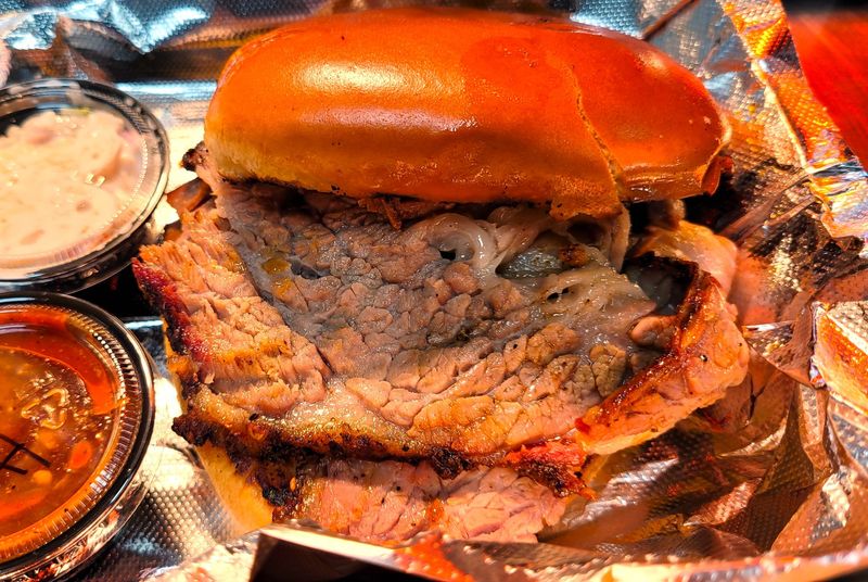 Luther's BBQ Brisket Sandwich
