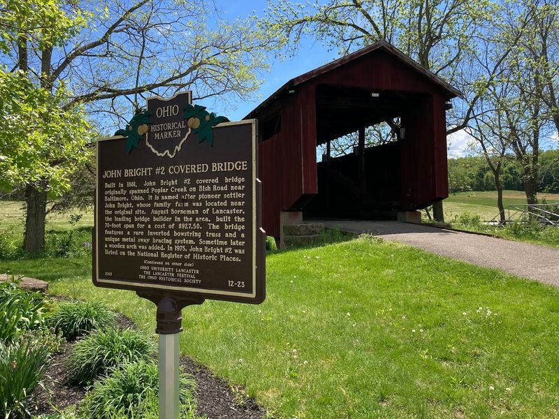 John Bright No. 2 Covered Bridge, Lancaster John Bright No. 2 Covered Bridge, Lancaster