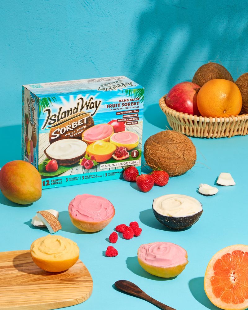 Island Way Tropical Fruit Sorbet