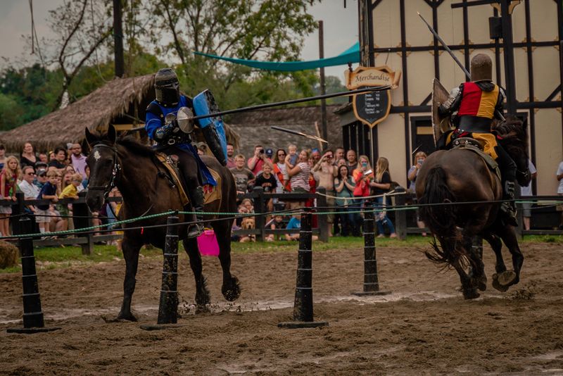 Jousting That Actually Rattles The Benches