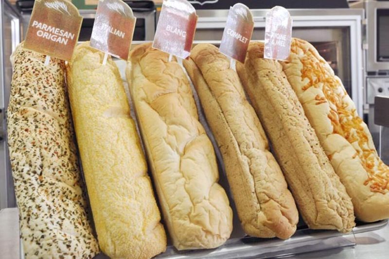 Subway Bread