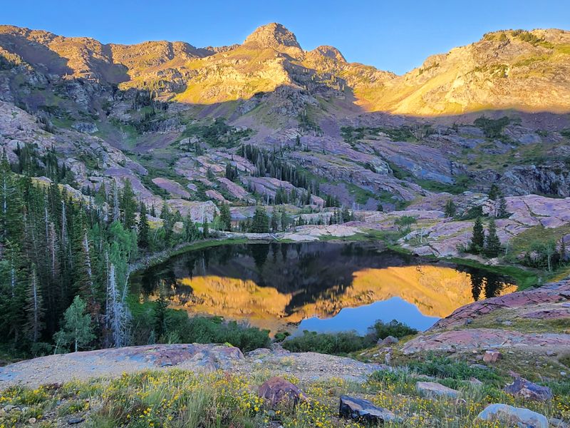 Lake Blanche Trail: Big Cottonwood Canyon, near Salt Lake City, Utah
