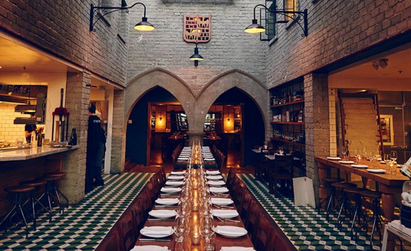 Républiqué: LA's Gothic-Chic Culinary Cathedral