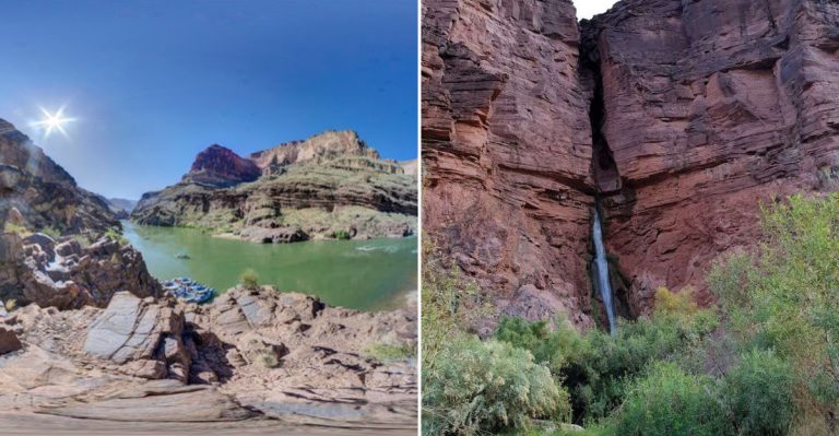 Kayak To Arizona’s Hidden Falls For An Adventure Few People Ever Experience