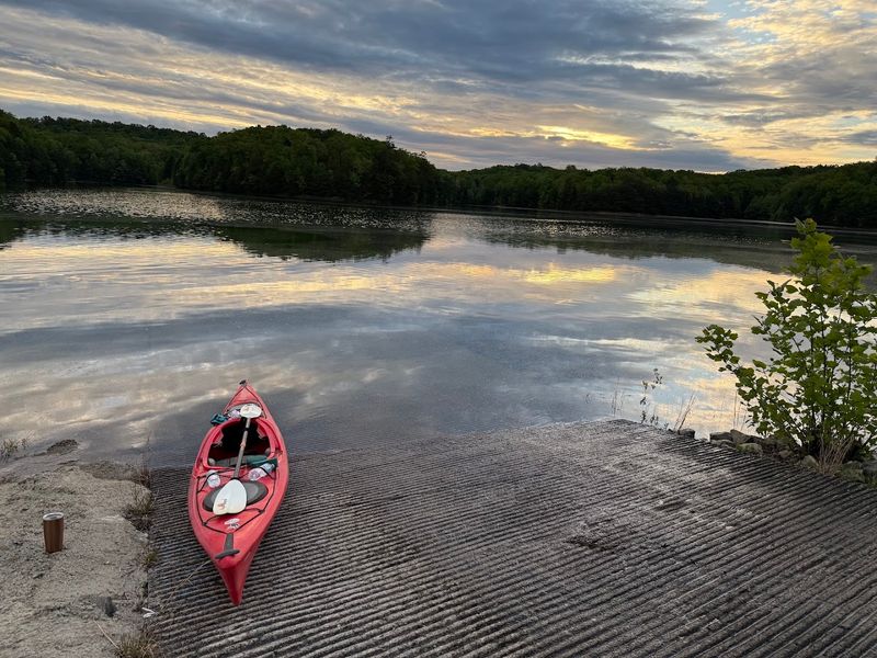 Kayaking And Canoeing Through Quiet Coves