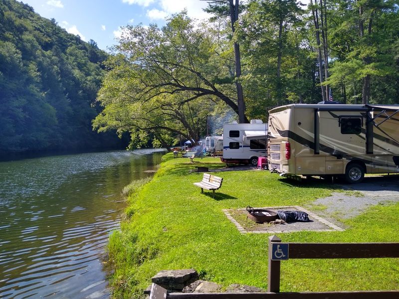 Kettle Creek State Park Campground, Renovo, Pennsylvania